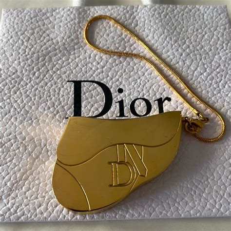 christian dior saddle bag lipstick compact|Mini Saddle Bag with Strap .